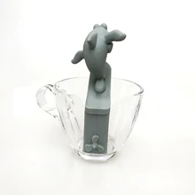 1 шт Силиконовые акулы на доске для серфинга, ситечко для заварки чая, фильтр для черного чая, уникальный чайный набор, аксессуары