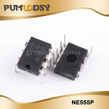 

10PCS/LOT New NE555 NE555P NE555N 555 Timers DIP-8 TEXAS