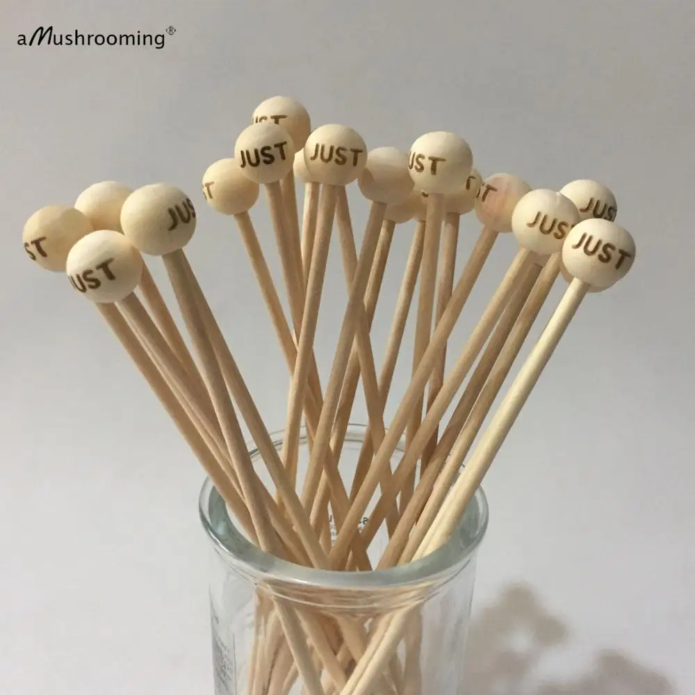 100 Pcs Rock Candy Sugar Sticks Wooden Stir Sticks Swizzle Sticks Great for  Coffee, Tea, and Cocktails, Eco-Friendly Wood - AliExpress