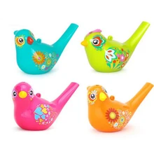 1 шт. детская развивающая игрушка для раннего обучения цветная рисованная водяная птица свистящая музыкальная игрушка в подарок детский музыкальный инструмент игрушки