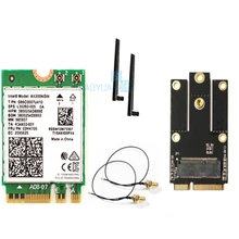 Двухдиапазонная 2400 Мбит/с Беспроводная AX200NGW NGFF M.2 Bluetooth 5,0 Wifi сетевая карта 2,4 г/5 г 802.11ac/ax для Intel AX200
