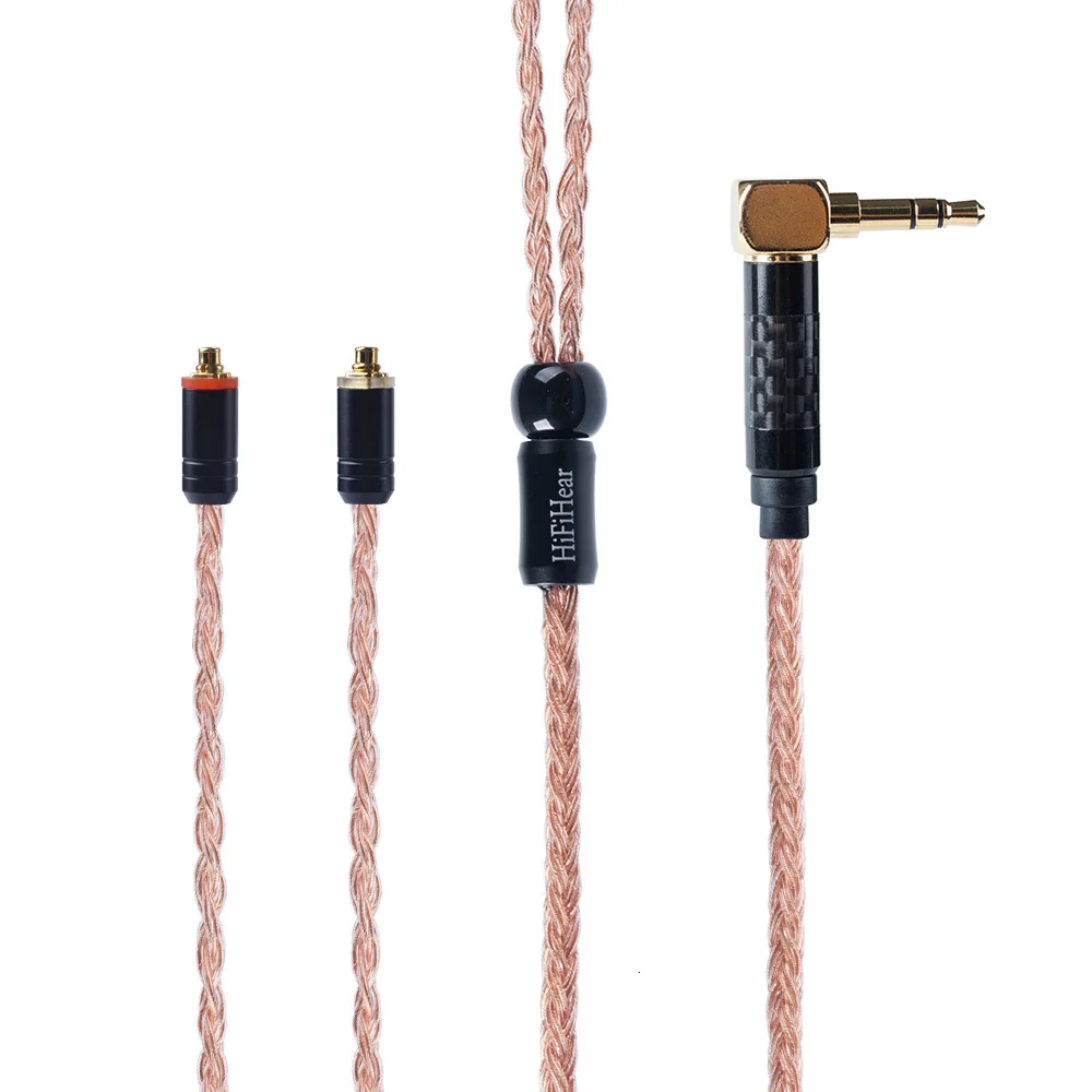 HIFIHESR 16 Ядро импорт один Кристалл Медь сбалансированный кабель 2,5/3,5 мм с MMCX/2pin разъем для LZ AS10 AS16
