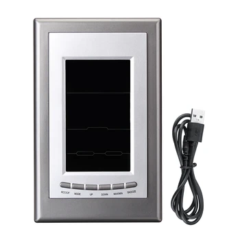 

Weather Station LCD Color Screen Digital Thermometer Hygrometer Temperature and Humidity Measurement Hygrometer Date Clock Wall