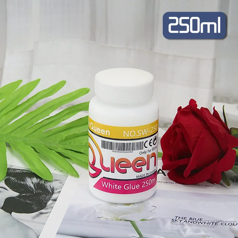 500 мл queen клей g queen белый клей высокая проницаемость жидкий прозрачный слизик DIY Кристалл пенящаяся глина