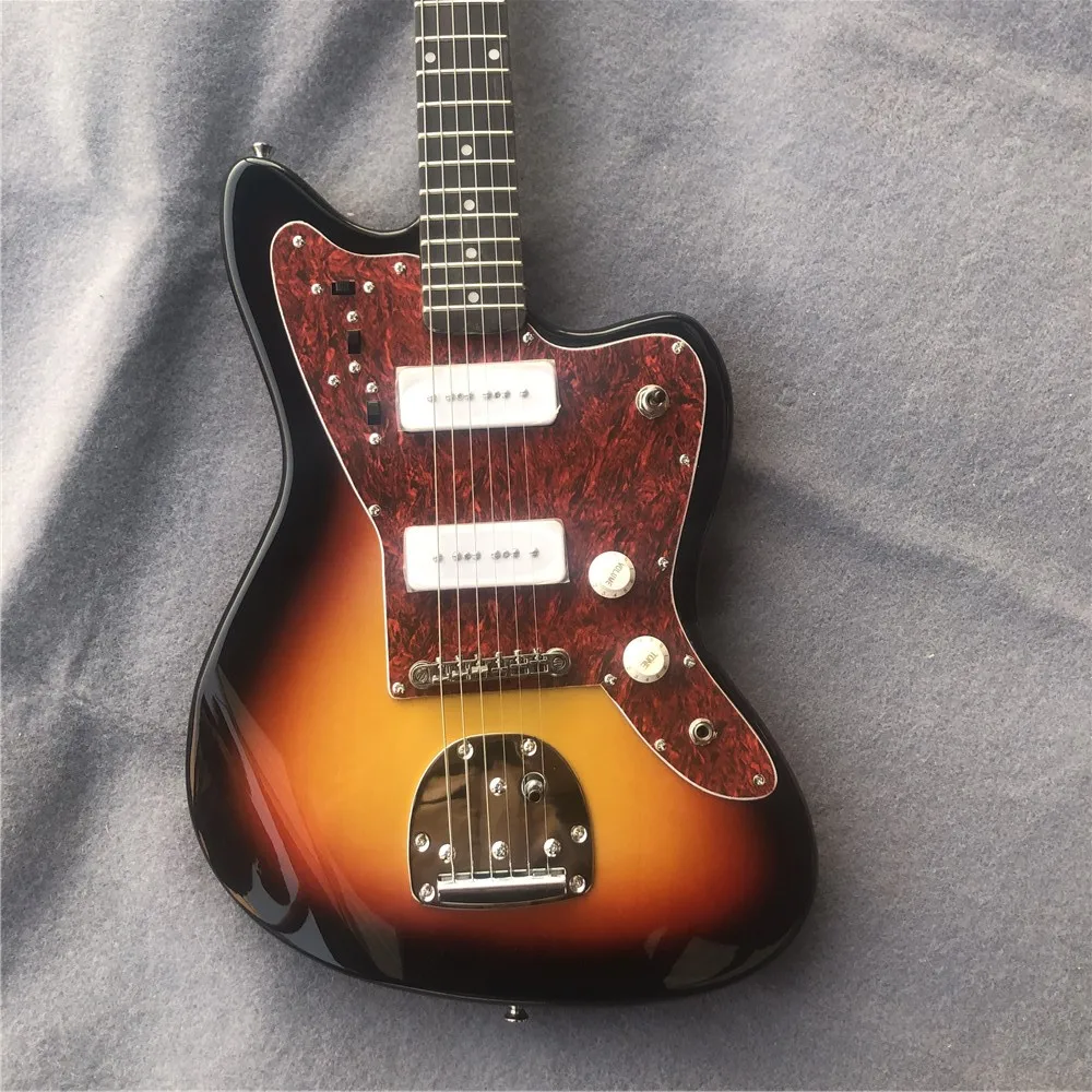 Kaiyun фабрика на заказ Высокое качество Jazzmaster гитары. Красивые Сансет Ягуар электрогитары. Добро пожаловать
