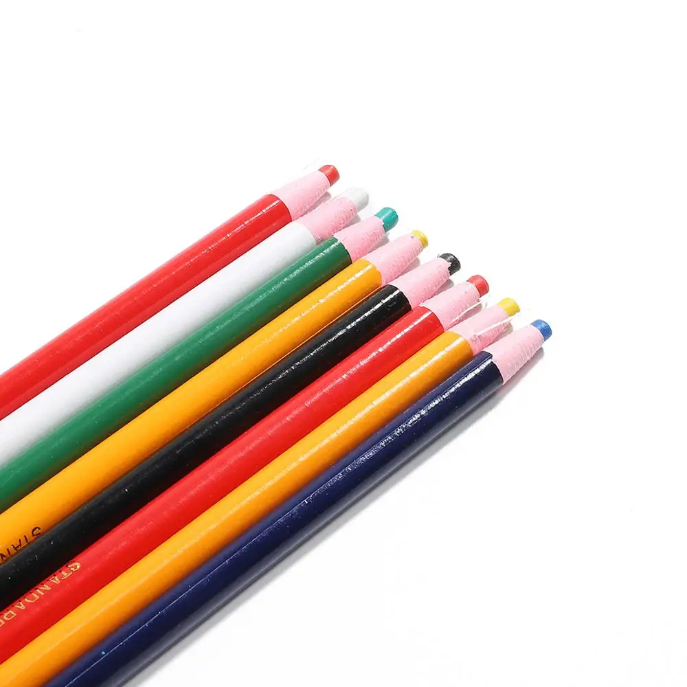 6pcs Colorful Cut-free Sewing Tailor's Chalk Pencils Fabric Marker Pen for Tailor Sewing Accessories Sewing Chalk Garment Pencil