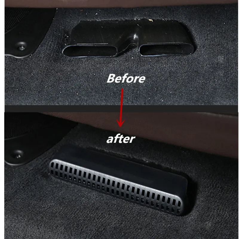 Stop Debris Abs Material Air Outlet Under The Chair Protective Cover For Bmw New 3 Series G20 2019 2020 2021 Accessories Interior Mouldings Aliexpress