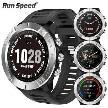 

Smart Watch Men IP68 Waterproof Support HR/BP Bluetooth5.0 SMS WhatsApp Reminder Multiple Sports Mode Fitness Tracker Smartwatch