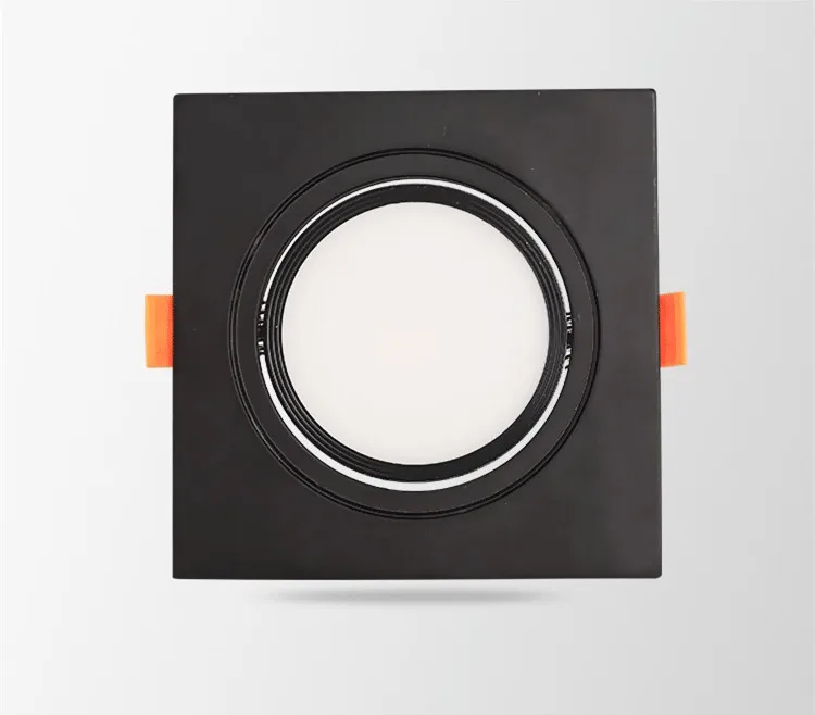 LED黑色射灯嵌入式斗胆灯双头单头方形COB天花灯5W7W嵌入式双筒灯-tmall_10