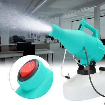 Online Electric ULV Fogger Portable Ultra-Low Volume Atomizer Sprayer Fine Mist Blower Pesticide Nebulizer 4.5L Insecticide Nebulizer