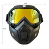 Unisex Ski Snowboard Mask Snowmobile Skiing Goggles Windproof Motocross Protective Glasses Safety Goggles with Mouth Filter ► Photo 3/6