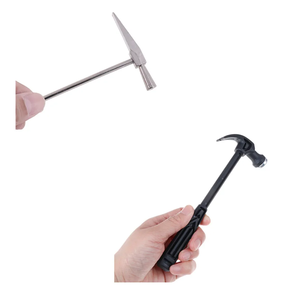 

Mini 1pc Claw Hammer Woodworking Nail Puncher Metal Hammer / Small Iron Hammer Watch Repair Hand Tool Emergency Safety Escape