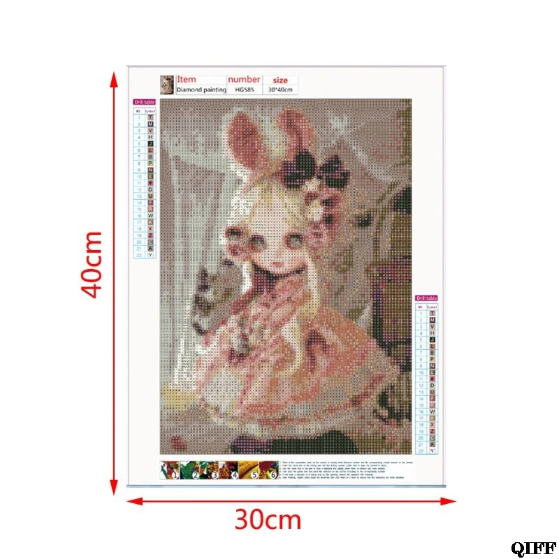 Кукла принцесса DIY 5D полная дрель Алмазная Вышивка Набор для вышивки крестом Стразы мозаика украшение дома ремесло