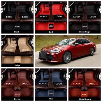 

Car Floor Mats Carpet Cover for Toyota Avalon 86 Corolla Camry CROWN Car Accessories Auto Foot Mats Automobile Floor Mat