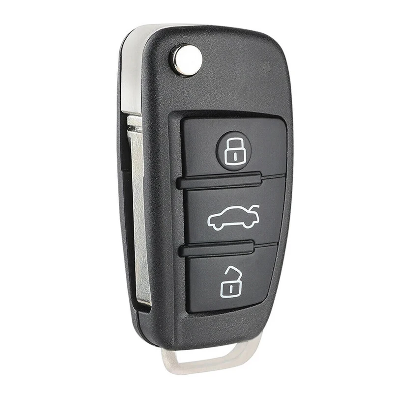 KEYECU 433MHz 315MHz ID48 / 8E Chip Remote Car Key Fob 8E0837220Q 8E0 837 220 Q K D For Audi A4 S4 RS4 2005 2006 2007 2008 2009