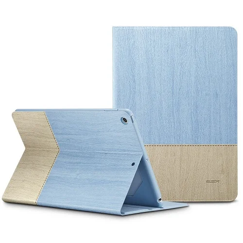 Sky Чехол для нового ipad 9,7 дюймов, ESR из искусственной кожи Smart Cover магнит Wake Up Sleep для ipad 9,7 модель A1822 A1823 A1893 A1954 - Цвет: Sky