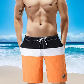 

2020 Mens Board Shorts Men Beach Swimsuit Short Male Bermudas Beachwear Bathing Suit Quick Dry Short