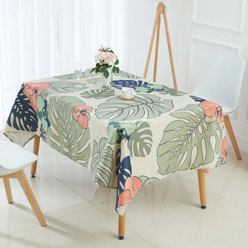 

Tablecloth Tropical Banana Leaf Waterproof Tablecloth Diaper Tablecloth Home Decor Fireplace Tablecloth Tablecloth