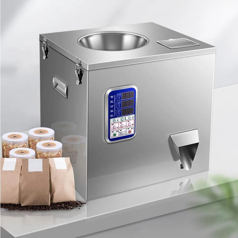 Granule Powder Filling Machine Automatic Weighing Medlar Packaging for Tea Bean Seed Particle | Бытовая техника