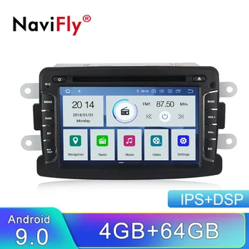 

NaviFly IPS DSP Android 9 Car Dvd GPS Player for DUSTER DACIA LOGAN II DOKKER Android Autoradio stereo multimedia player