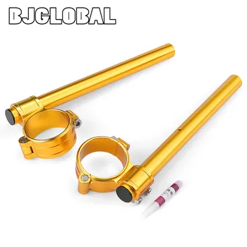 

For BMW R NINE T 2014-2019 55mm Clip On Handlebar Fork Clamp Fit 22mm 7/8'' Handle Bar Clip Ons