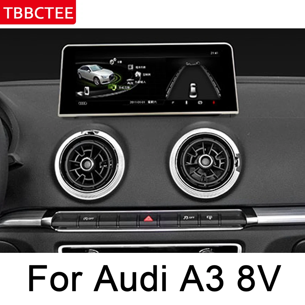 Мультимедийный плеер для Audi A3 8V 2014 2015 2016 2017 2018 MMI Android HD сенсорный экран стерео