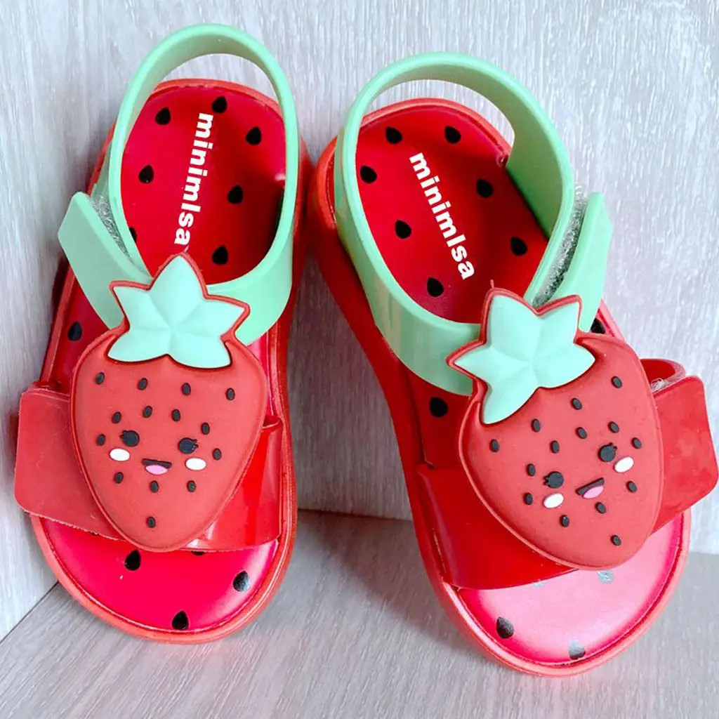Mini Mlsa 2021 Kids Shoes Melflex Watermelon Straberry Pinapple Avocado Princess Beach Baby Girl Sandals Beach Shoe Mini Mlsa 2021 Kids Shoes Melflex Watermelon Straberry Pinapple Avocado Princess Beach Baby Girl Sandals Beach Shoe