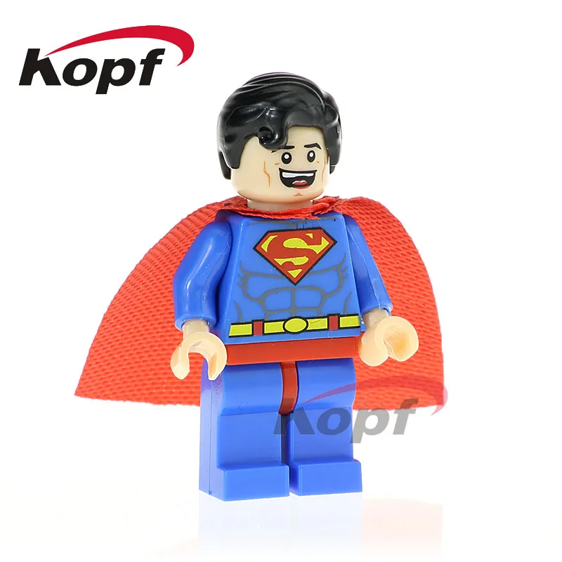 

Building Blocks Single Sale Superman Boomerang Spider Man Proxima Midnight Dolls Super Heroes Bricks Children Gift Toys PG434