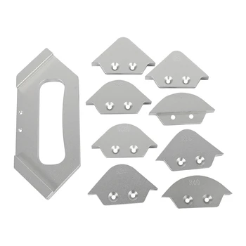 

Profile R Corner Radius Trimming Tool Templates Table Bit Router Set Chamfer Anti-Rust Quick-Jig Woodworking Tool Aluminium Allo