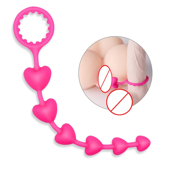 New Trend Anal Plug Long Pull Bead With Fox Tail Butt Plug Dildo Sex Toys  For Women Couples Games Vaginal Ball Anal Toys 18 Sexy - AliExpress