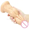 New Animal Monster Beaded Realistic Dildo Big Penis Dick Anal Butt Plug Suction Cup Adult Sex Toy For Women Female Masturbation 1