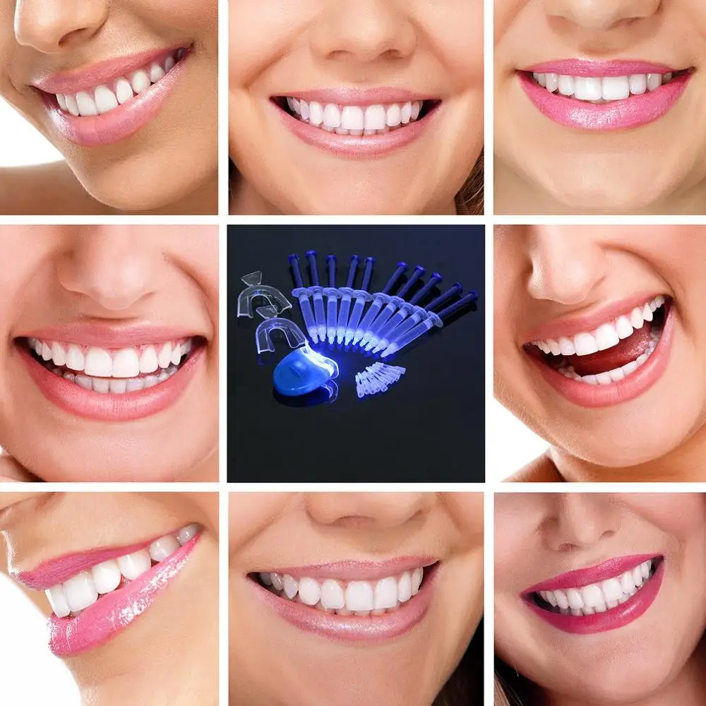 Удобное стоматологическое оборудование безопасные белые зубы Зуб Профессиональное Отбеливание системы отбеливание осветление комплект Оральный гель