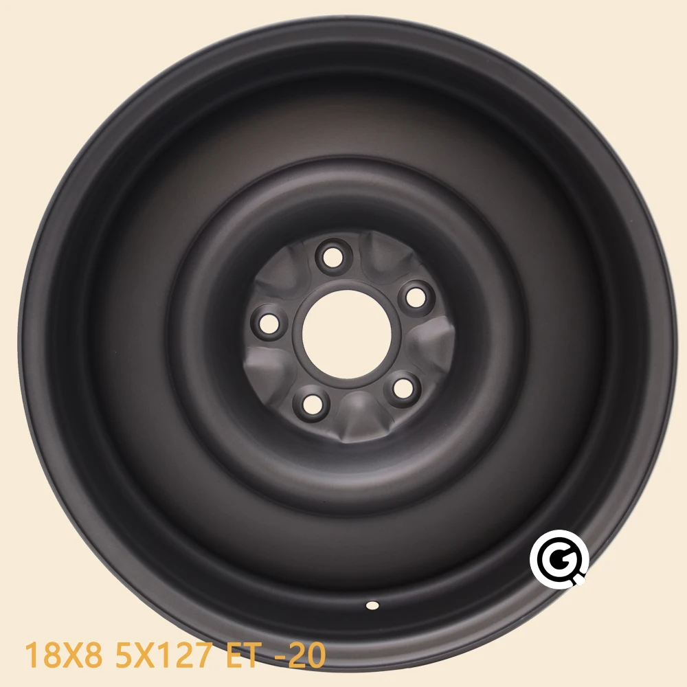 18 дюймовые стальные 18X8J 5 отверстий 5X127 офсет 20 wrangler автомобильные колеса с