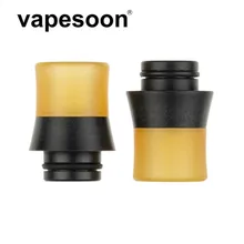 510 MTL капельные наконечники PEI материал аксессуары для электронных сигарет уникальный жир капельный наконечник Крышка для RTA RDA Vape распылитель