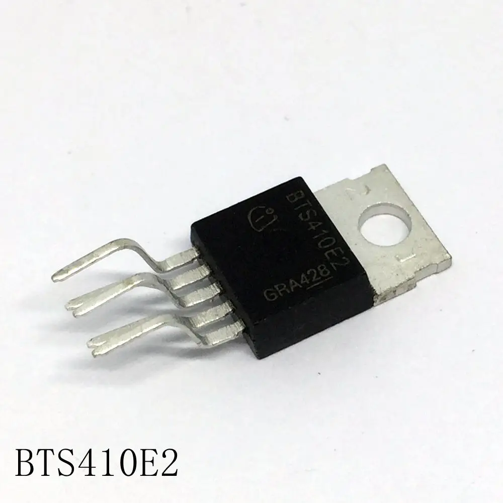 Intelligent high edge power switch BTS410E2 TO-220-5 1.8A/ 4.7-42V Bend type 10pcs/lots new in stock