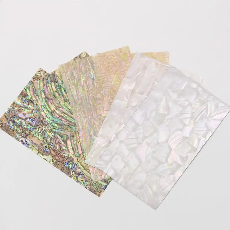 3 pcs Paper thin Japanese Abalone Mother of Pearl 