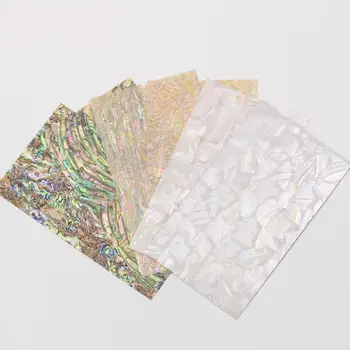 

2mm Mother Of Pearl Paper Tile Abalone Natural Shell Mosaic Diy Gift Box Decor pack of 2