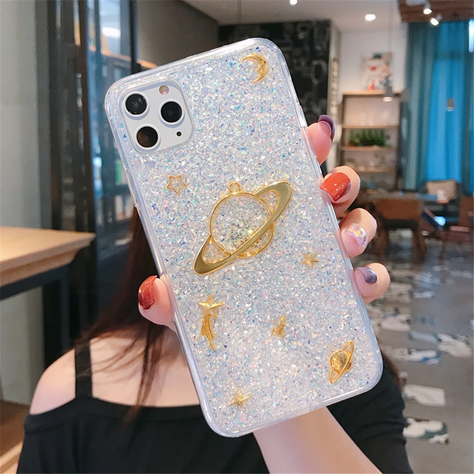 Qianliyao 3D космическая планета Луна Чехол для телефона для iphone 11 Pro Max XR XS Max для iphone X 7 8 6 6S Plus чехол s Мягкий силиконовый чехол