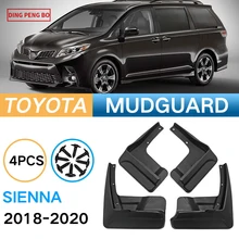 

Car Exterior Mudflaps Mud Flaps Splash Guards Mudguards For Toyota Sienna 2008-2020 Fender Dedicated Accessories