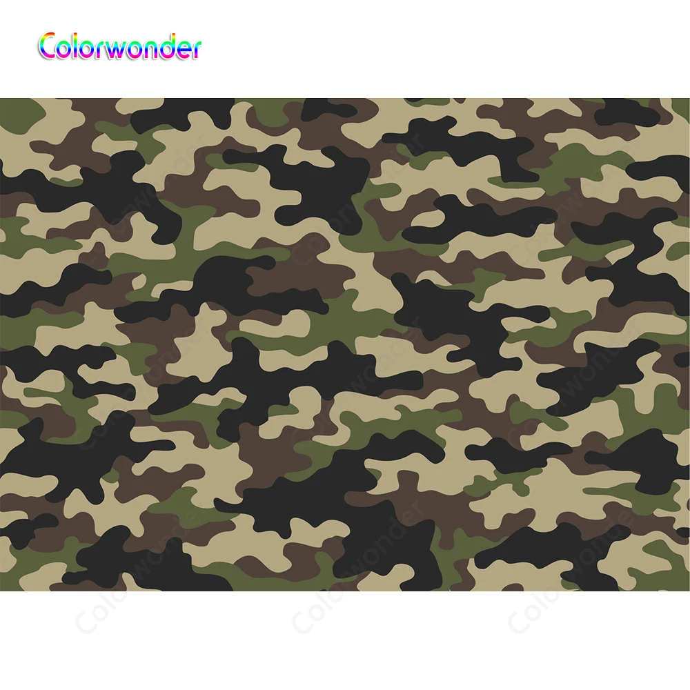 Army Troops Camouflage Personalised Birthday Party Thank You Cards 