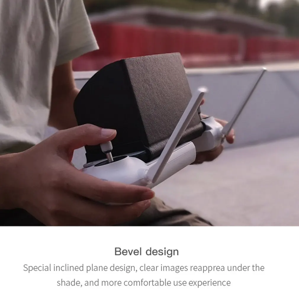 Lightweight Folding Protective Drone Accessories Outdoor Remote Control Hood Cover Sunshade PU Mobile Phone For Xiaomi FIMI X8SE