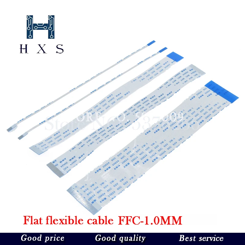 10 шт. плоский гибкий кабель FFC FPC LCD AWM 20624 80C 60V VW-1 FFC-1.0MM | Обустройство дома