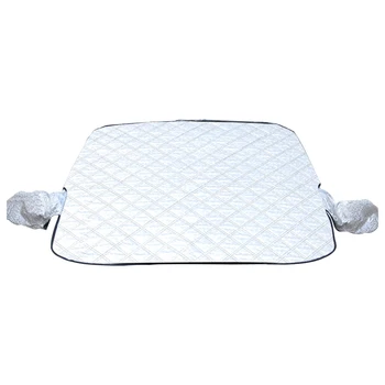 

Universal Sun Shade Winter Protection Ice Trucks SUVs Car Windshield Snow Cover Dustproof Frost Aluminium Film Easy Install
