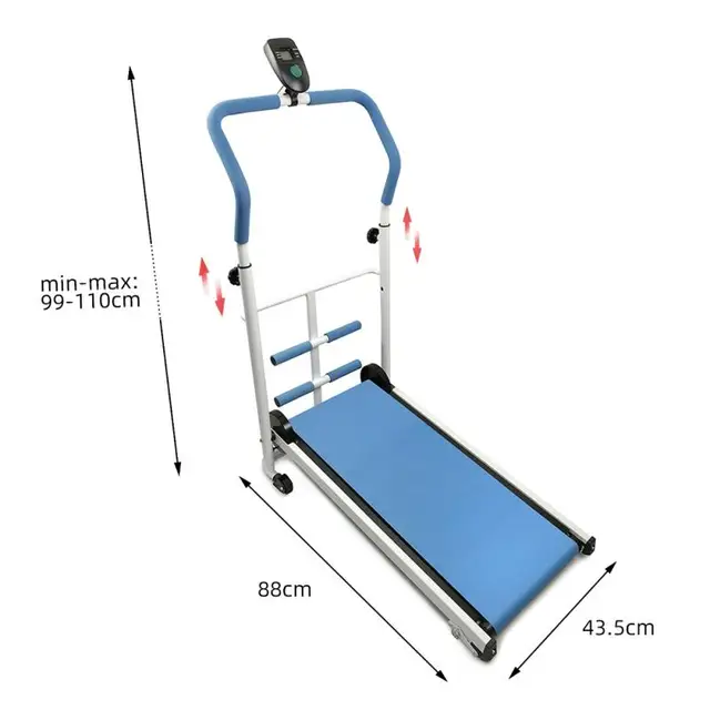 Treadmills Multi-function Foldable Fitness Home Treadmill Indoor Exercise Equipment 2