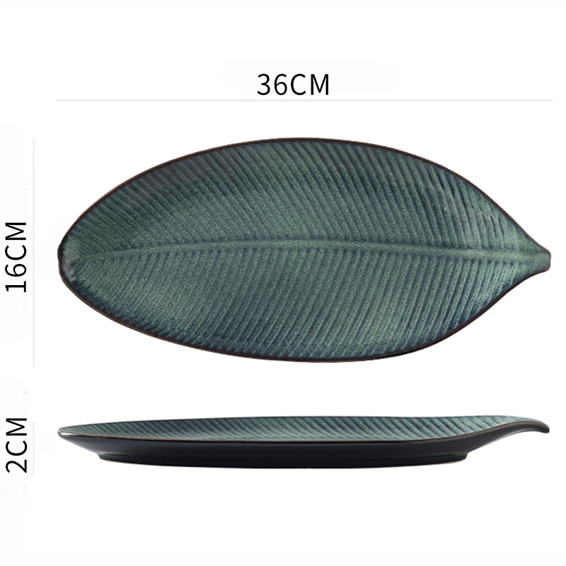 B green 36x16cm