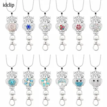 

idclip ID Card Badge Holder Lanyard Necklace and Snap Jewelry Charms Pendant Clip Office ID Holder