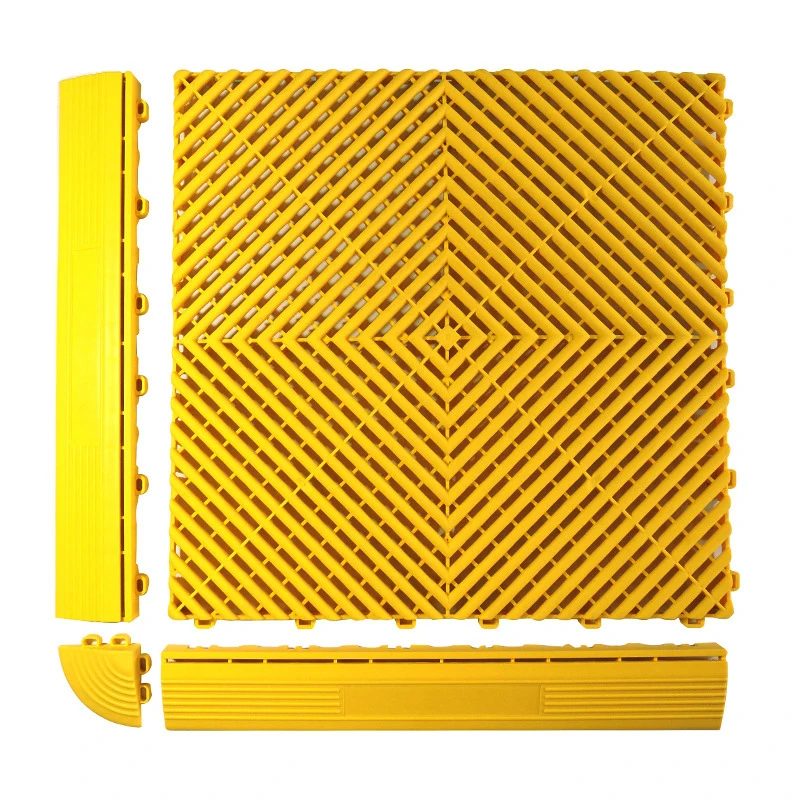 Car Plastic Garage Floor 40x40x1.8cm Beauty 4s Shop Plastic Splicing Grille  Mats Wash Square Drain Grid Mat For Used Car - Mat - AliExpress