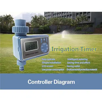 

Digital Watering Timer Automatic Smart Irrigation Controller System LCD Screen Electronic Garden Farm Yard Watering Equipment