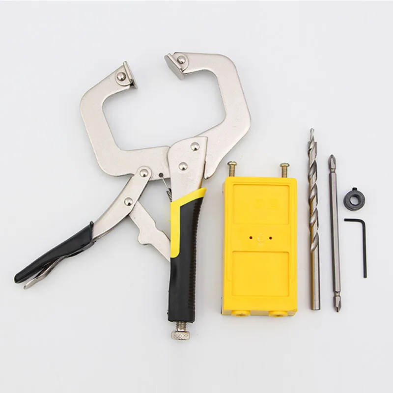 

Woodworking Inclined Hole Drilling Squint Maker Locator Maker Hole Punch Mainland China Slant-Hole Connection Clamp Tool