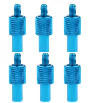 

6Pcs Fishing Rod Pod Connector Quick Release Bite Alarm Fishing Bank Stick Support Hold Connector For Bite Alarm Warning